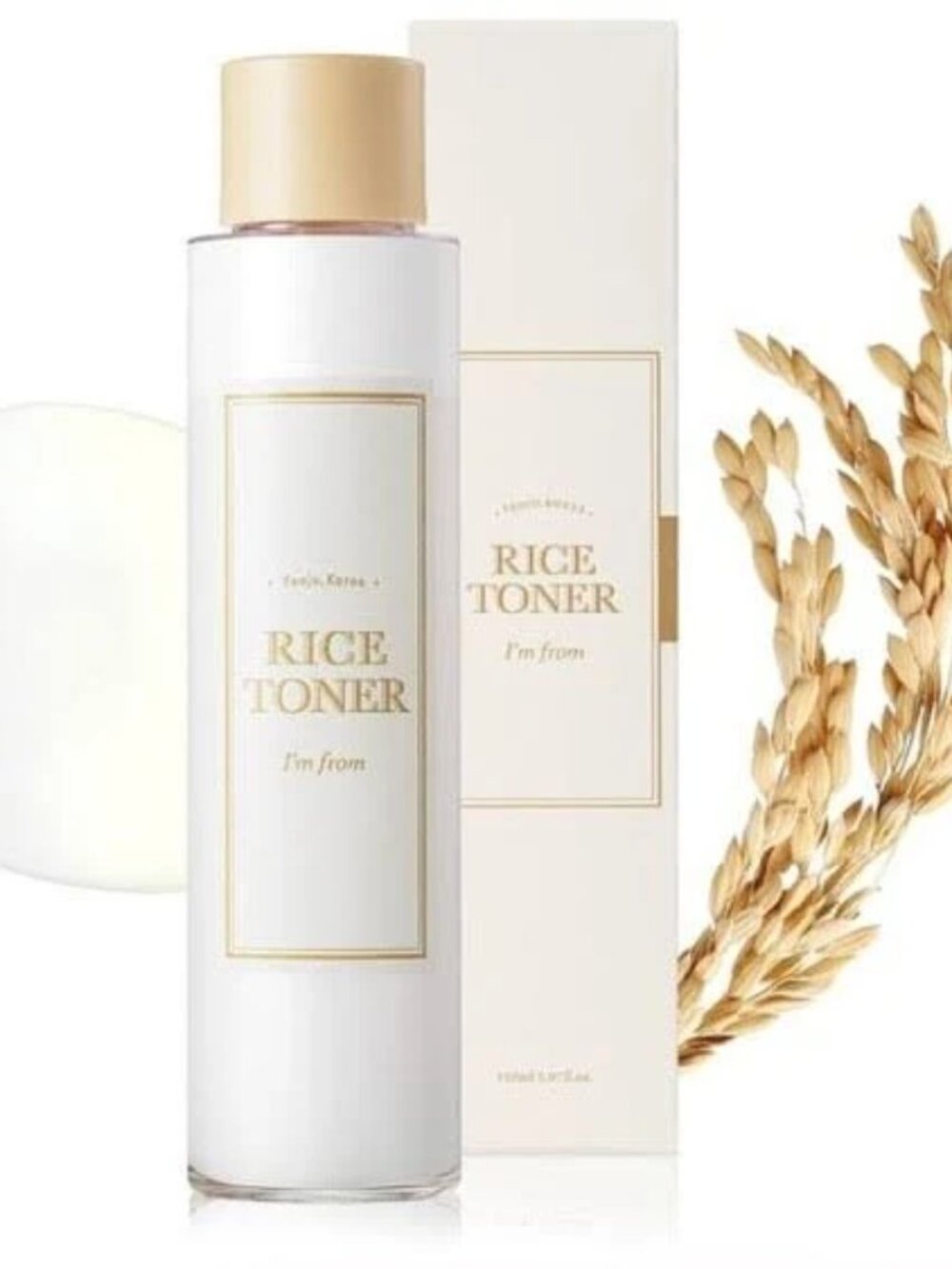 I'm from Rice Toner Full Size 150 ML / 5.07 Oz Fresh Korean Skin Care